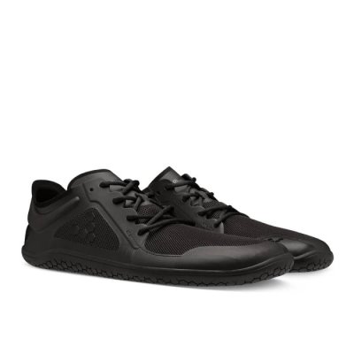 Vivobarefoot Men's Primus Lite III Vegan Shoes - Black USA [YWD031729]